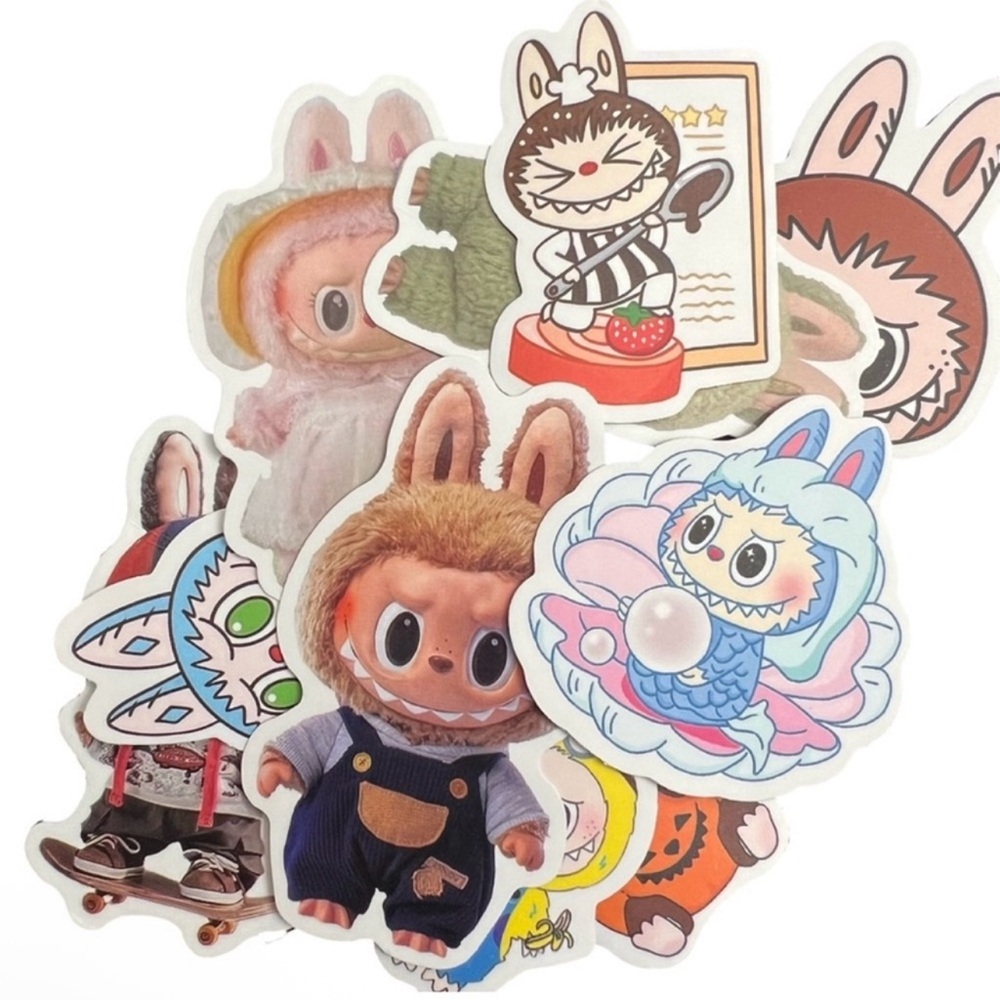 Labubu Wacky Mart Fried Shrimp Halloween Costume dress up outfit NEW + bonus - Picture 8 of 8